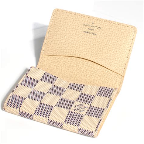 louis vuitton damier azur business card holder|Card Holder Damier Ebene Canvas .